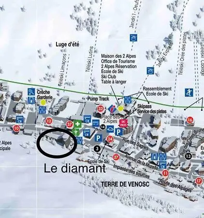 Studio En Coeur De Station Entierement Renove Les Deux Alpes
